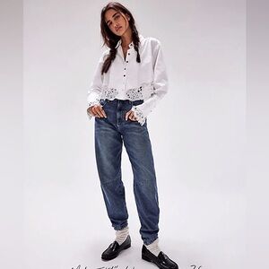 We The Free  Augusta high rise slim barrel jeans brand size 24